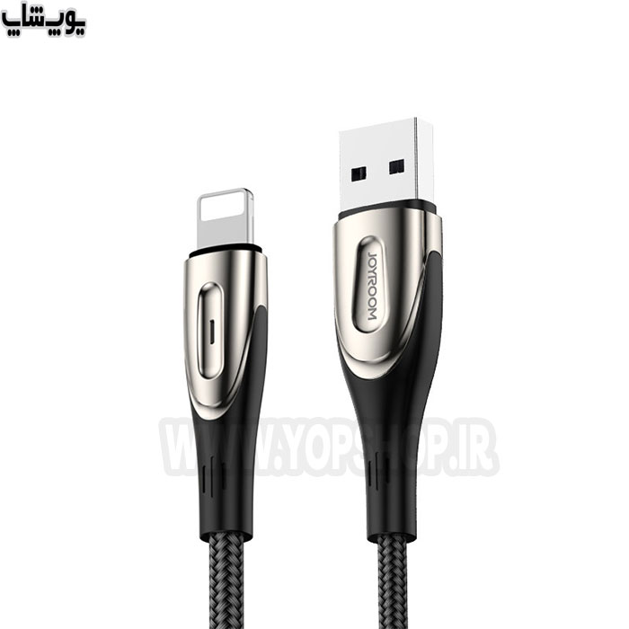 کابل تبدیل فست شارژ USB به لایتنینگ جویروم مدل S-M411 به طول 2 متر