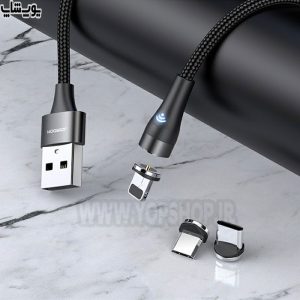 کابل شارژ سریع جویروم S-1021X1 مجهز به خاصیت مگنتی با متریال با کیفیت