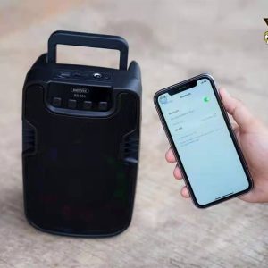 اسپیکر بلوتوثی قابل حمل 5 واتی با نورپردازی RGB ریمکس مدل RB-M6