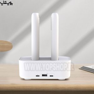 پاوربانک دوبل 10000mAh ایکس او مدل PR151 دارای پورت اضافه در قسمت پایه برای شارژ