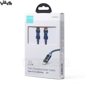 بسته بندی کابل تبدیل تایپ C به لایتنینگ 20W جویروم مدل S-CL020A20