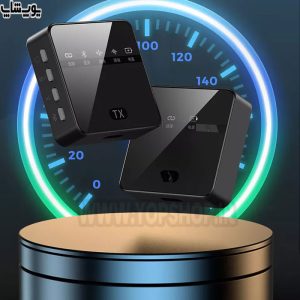 میکروفون بی سیم یقه ای حرفه ای مدل SX860 مجهز به گیرنده و فرستنده
