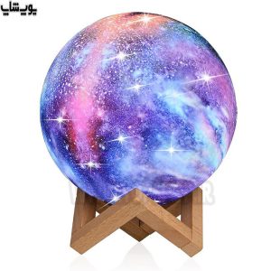 اسپیکر بلوتوثی طرح ماه مدل ez-01 با نورپردازی RGB