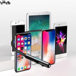 کابل تبدیل USB به لایتنینگ گیمینگ باسئوس مدل CAL7C-A01 با سازگاری بالا