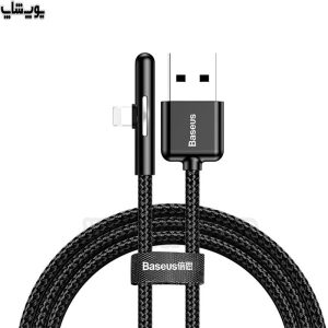 کابل تبدیل USB به لایتنینگ گیمینگ باسئوس مدل CAL7C-A01 با خم 90 درجه
