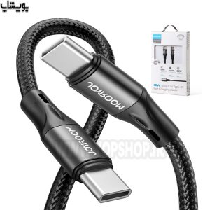 کابل تبدیل تایپ C به تایپ C فست شارژ 60W جویروم مدل N1-60 با دوام بالا