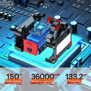 پاوربانک 36000mAh فست شارژ ریمکس مدل RPP-325 با توان 36000 میلی آمپر ساعت