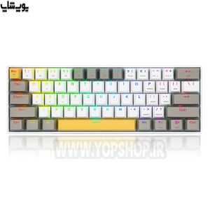 کیبورد گیمینگ بی سیم RGB ردراگون مدل K530 Pro Draconic