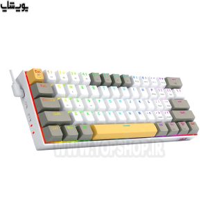 کیبورد گیمینگ بی سیم RGB ردراگون مدل K530 Pro Draconic دارای نشانگر وضعیت اتصال