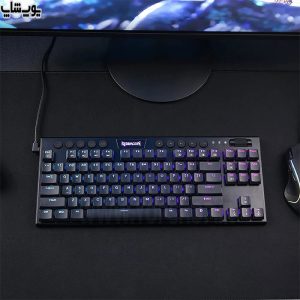 کیبورد گیمینگ مکانیکال RGB ردراگون مدل K622 Horus TKL با کارایی با برای گیم