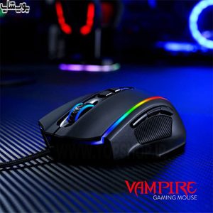 موس گیمینگ RGB ردراگون مدل M720 Vampire با طراحی ظاهری عالی