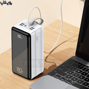 پاوربانک فست شارژ 80000mAh ریمکس مدل RPP-291 با کارایی بالا