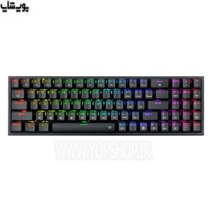 کیبورد گیمینگ سیمی مکانیکال RGB ردراگون مدل Pollux K628