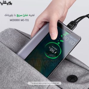 پاوربانک فست شارژ 10000mAh قابل حمل مک دودو مدل MC-721