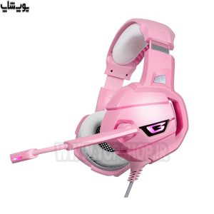 هدست گیمینگ سیمی اونیکوما K5 Pink با قابلیت نویزکنسلینگ