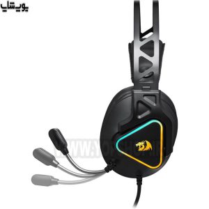 هدست گیمینگ سیمی RGB ردراگون مدل Cadmus H370 از میکروفن نویزکنسلینگ با انعطاف بالا برخوردار است.