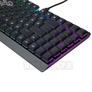 کیبورد بی سیم ردراگون مدل K603P پشتیبانی از 19 حالت نوری دارد.