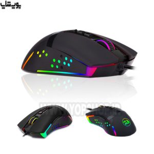 موس گیمینگ سیمی RGB ردراگون مدل M712 مجهز به 7 کلید قابل برنامه ریزی