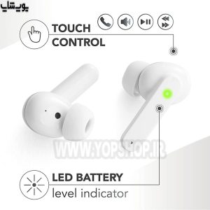 هندزفری بی سیم سلولارلاین مدل Music Sound با ایربادهای دارای طراحی ارگونومیک می باشد.