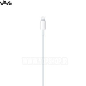 کابل تبدیل تایپ C به لایتنینگ اورجینال اپل به طول 2 متر دارای رویه TPE مقاوم است.