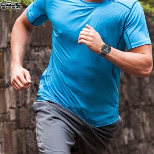 ساعت S9 دارای بندی سیلیکونی و باکیفیت است.