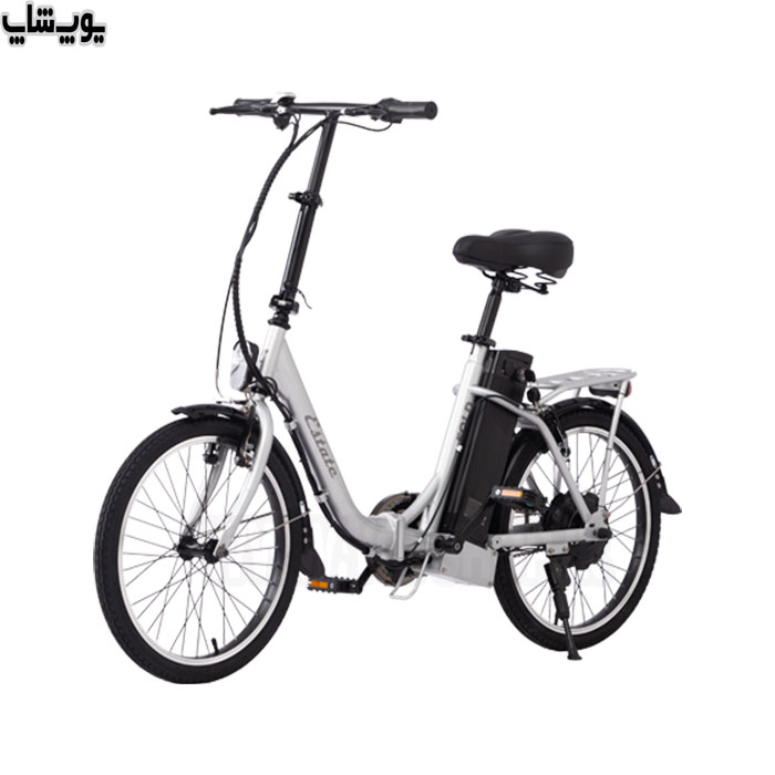 دوچرخه برقی تاشو شهری استیت مدل EST-EFLDBIKE دارای قابلیت حمل تا وزن 15 کیلو گرم می باشد.