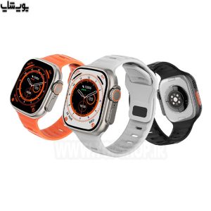 ساعت هوشمند ضد آب GS Ultra 8 می‌تواند به انواع دیوایس‌های هوشمند متصل شود.