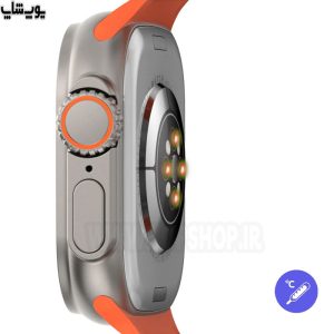 با قابلیت صفحه نمایش همیشه روشن ساعت هوشمند ضد آب GS Ultra 8، از تمام اعلانات باخبر شوید.