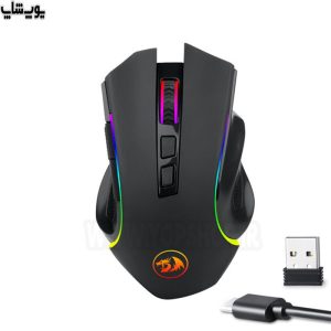 موس گیمینگ بی سیم RGB ردراگون مدل GRIFFIN M602