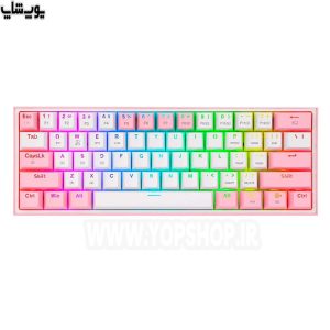 کیبورد گیمینگ بی سیم مکانیکال RGB ردراگون مدل Fizz Pro K616