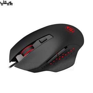 موس گیمینگ سیمی ردراگون مدل GAINER M610 دارای نور پردازی تک رنگ می باشد.