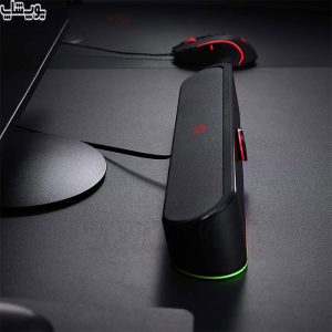اسپیکر گیمینگ RGB ردراگون مدل GS560 دارای ابعاد مناسب و بهینه است.