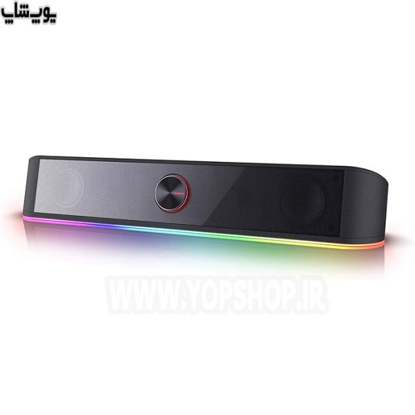 اسپیکر گیمینگ RGB ردراگون مدل GS560 دارای نورپردازی RGB می باشد.