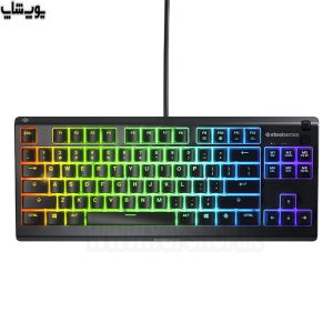 کیبورد گیمینگ سیمی RGB استیل سریز مدل APEX 3 TKL