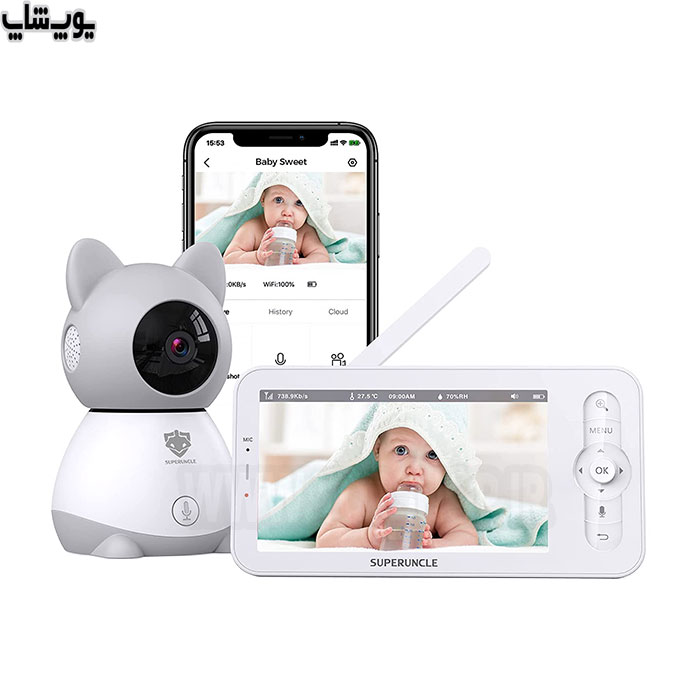 دوربین کنترل کودک سوپرآنکل مدل Baby Monitor S1