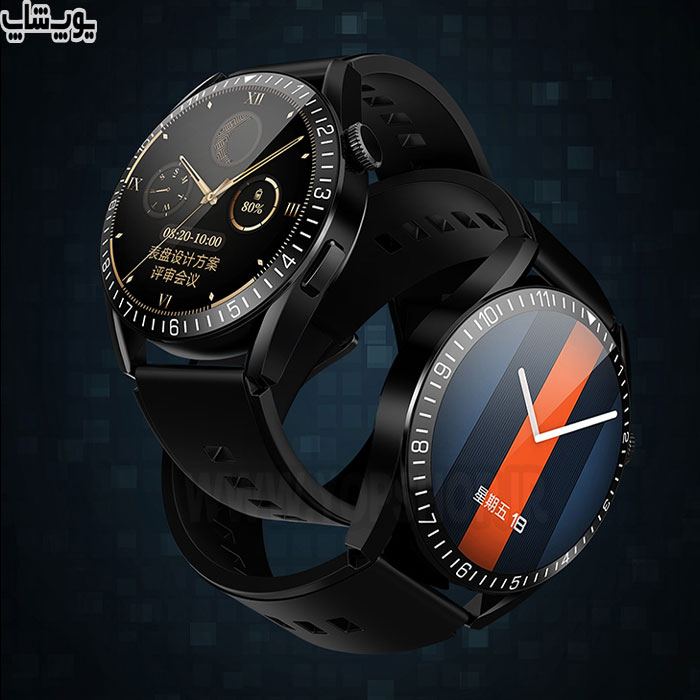 ساعت هوشمند ضدآب وایرلس شارژ رسی مدل RA09، از صفحه نمایش تمامی لمسی با بکگراند متنوع پشتیبانی می کند.