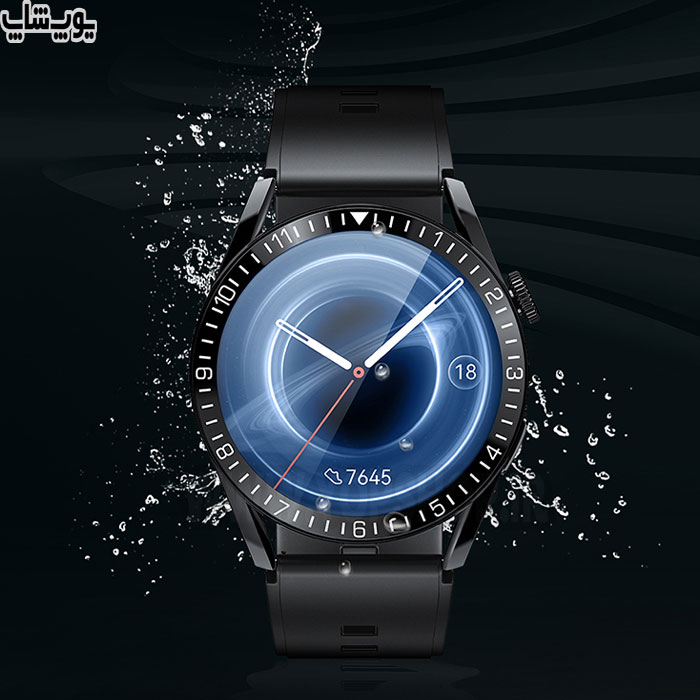 ساعت هوشمند ضدآب وایرلس شارژ رسی مدل RA09 دارای گواهی ضد آب IP67 برخوردار است.
