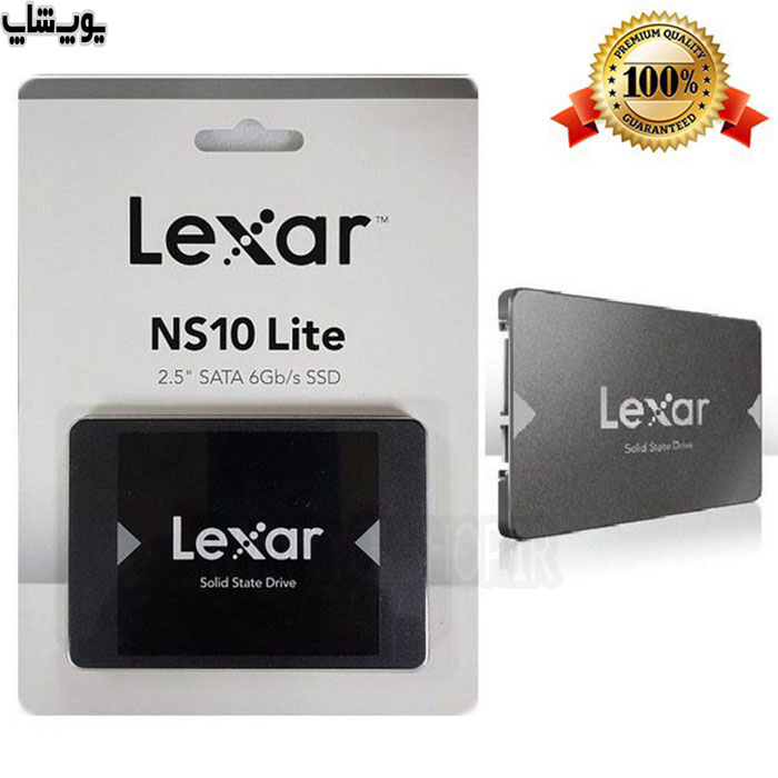 Lexar NS10 Lite 240GB 2.5 SATA 6GB/s SSD یک درایو حالت جامد با کارایی بالا است که سرعت خواندن و نوشتن سریع را برای بهبود پاسخگویی سیستم ارائه می دهد.