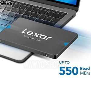هارد SSD اینترنال 240 گیگابایت لکسار مدل LEXAR NS10 LITE  نیز دارای ضمانت سه ساله محدود است