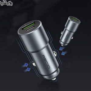 گیره های ضد لغزش شارژر فندکی فست 42.5 وات رسی مدل RCC-P01 ایمنی و کارایی بالا را برای کاربر فراهم می کند.