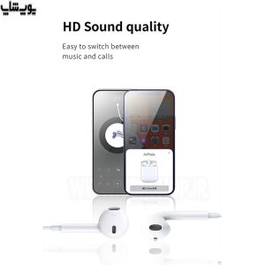 هندزفری سیمی با کانکتور لایتنینگ رسی مدل REP-L09 دارای کیفیت صوتی استریو است.