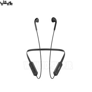 هندزفری بلوتوثی گردنی ضد آب رسی مدل REP-W09 از متریال مقاوم برخوردار است و در برابر ضربه مقاوم است.