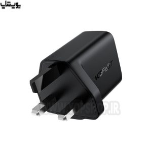 شارژر دیواری فست شارژ 30 واتی ایس فست مدل A24- مشکی