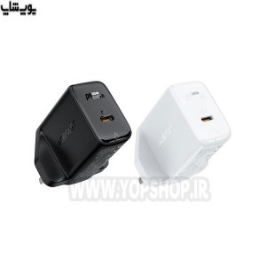 شارژر دیواری فست شارژ 30 واتی ایس فست مدل A24