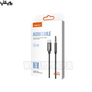 بسته بندی کابل تبدیل تایپ C به جک 3.5 میلی متری مدل RH03 استاندارد و با ایمنی بالا و مقاوم در برابر فشار بیرونی است.