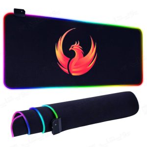 موس پد با نورپردازی RGB فینیکس مدل FMP-8030 بسیار انعطاف پذیر و در عین حال مقاوم است.