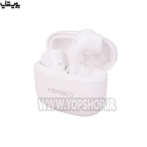 هندزفری بی سیم tws ایکس انرژی مدل x-04 دارای ابعاد کوچک و قابل حمل است.