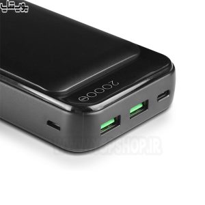 پاوربانک 20000mAh فست شارژ 22.5 وات کالک مدل CY016 دارای 4 عدد پورت می باشد.