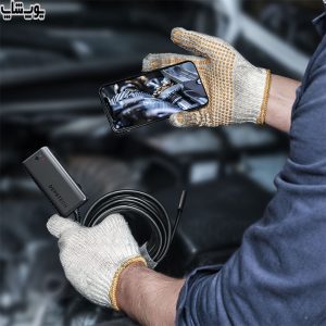 آندوسکوپ بی سیم ضد آب دپستک مدل WF010 دارای کارایی در تعمییرات خودرو می باشد.