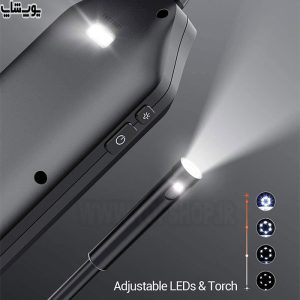 آندوسکوپ ویدئویی با لنز دوگانه دپستک مدل DS300 دارای چراغ های LED مختلف و قوی می باشد.